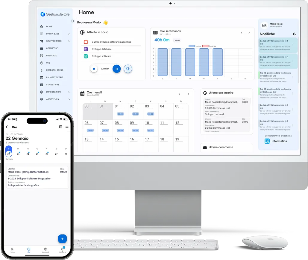Software Gestione Presenze